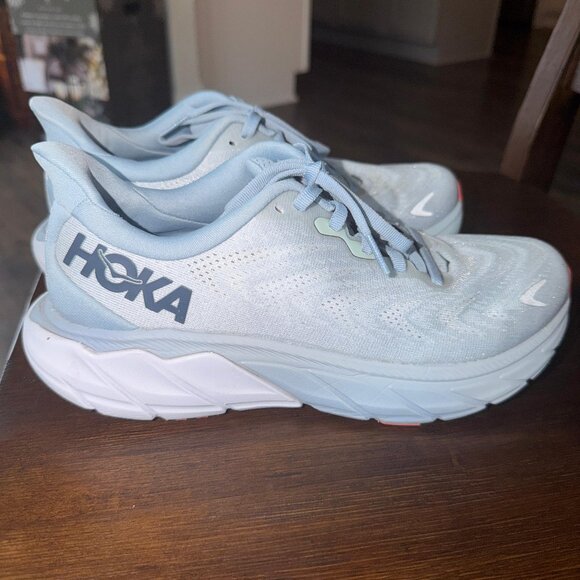 Hoka One One Shoes - Hoka One One HOKA Arahi 6 Plein Air Blue Fog Women Shoe Size 7.5